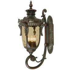Светильник для уличного освещения с арматурой бронзы цвета, стеклянными плафонами Elstead Lighting PH1/L OB