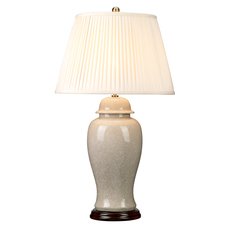 Настольная лампа с абажуром Elstead Lighting IVORY CRA LG/TL