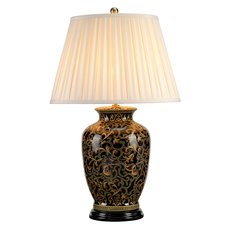 Настольная лампа с текстильными плафонами бежевого цвета Elstead Lighting MORRIS/TL LARGE