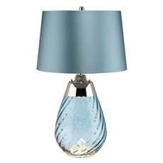 Настольная лампа с абажуром Elstead Lighting LENA-TL-S-BLUE