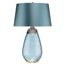 Настольная лампа с текстильными плафонами Elstead Lighting LENA-TL-L-BLUE
