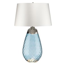 Настольная лампа с абажуром Elstead Lighting LENA-TL-L-BLUE-OWSS