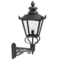 Светильник для уличного освещения с стеклянными плафонами Elstead Lighting GB1 BLACK