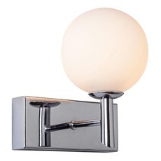Светильник для ванной комнаты с арматурой хрома цвета, плафонами белого цвета Escada 10160/1A