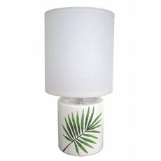 Настольная лампа с текстильными плафонами Escada 700/1L White