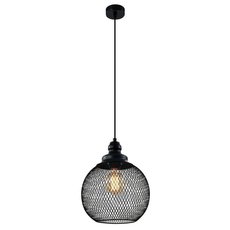 Светильник с арматурой чёрного цвета, плафонами чёрного цвета Rivoli 5096-201