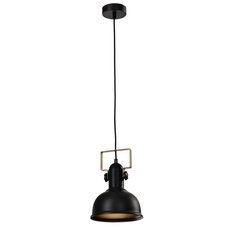 Светильник с металлическими плафонами чёрного цвета Rivoli 4021-211