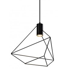 Светильник с металлическими плафонами чёрного цвета Rivoli 4143-201