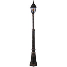 Светильник для уличного освещения с стеклянными плафонами Arte Lamp A1017PA-1BN
