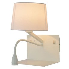 Бра с арматурой белого цвета Arte Lamp A1056AP-2WH