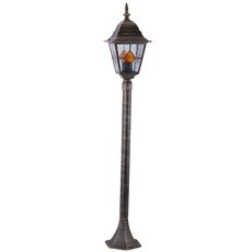 Светильник для уличного освещения с арматурой бронзы цвета Arte Lamp A1016PA-1BN