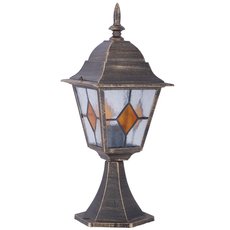 Светильник для уличного освещения с арматурой бронзы цвета Arte Lamp A1014FN-1BN