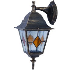 Светильник для уличного освещения с арматурой бронзы цвета Arte Lamp A1012AL-1BN