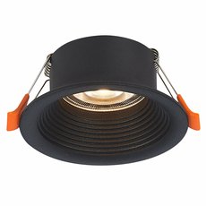 Точечный светильник с арматурой чёрного цвета, металлическими плафонами ST LUCE ST202.408.01