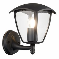 Светильник для уличного освещения с арматурой чёрного цвета, пластиковыми плафонами ST LUCE SL081.401.01