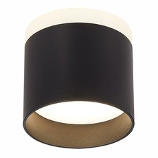 Точечный светильник с арматурой чёрного цвета, металлическими плафонами ST LUCE ST102.442.09