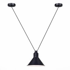 Светильник с арматурой чёрного цвета, плафонами чёрного цвета ST LUCE SL1804.403.01