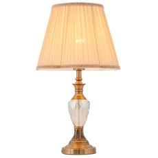 Настольная лампа с текстильными плафонами бежевого цвета ST LUCE SL965.704.01