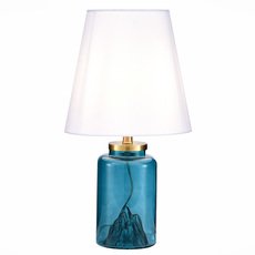 Настольная лампа с текстильными плафонами белого цвета ST LUCE SL1000.214.01