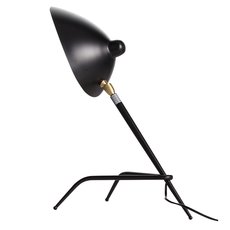Настольная лампа с плафонами чёрного цвета ST LUCE SL305.404.01