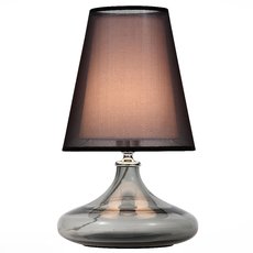 Настольная лампа с арматурой хрома цвета, текстильными плафонами ST LUCE SL974.404.01