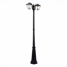 Светильник для уличного освещения с арматурой чёрного цвета, пластиковыми плафонами ST LUCE SL081.405.02