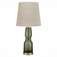Настольная лампа с арматурой латуни цвета, текстильными плафонами ST LUCE SL1005.904.01