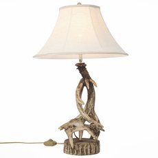 Настольная лампа с текстильными плафонами белого цвета ST LUCE SL153.704.01