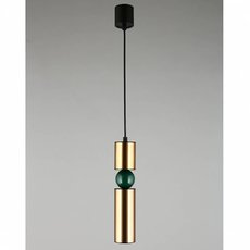 Светильник с металлическими плафонами бронзы цвета Aployt APL.615.36.01