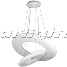 Светильник с пластиковыми плафонами белого цвета Arlight 021247 (ALT-TOR-BB750PW-104W Warm White (set 2))