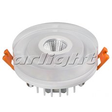 Точечный светильник с плафонами белого цвета Arlight 020219 (LTD-80R-Crystal-Roll 2x3W Day White)