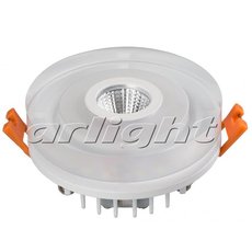 Точечный светильник с арматурой белого цвета, плафонами белого цвета Arlight 020220 (LTD-80R-Crystal-Roll 2x3W Warm White)