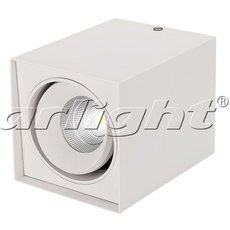 Точечный светильник с арматурой белого цвета Arlight 023079 (SP-CUBUS-S100x100WH-11W White)