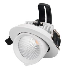 Точечный светильник с арматурой белого цвета, плафонами белого цвета Arlight 024026 (LTD-EXPLORER-R100-12W Warm3000)