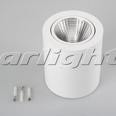 Точечный светильник с плафонами белого цвета Arlight 021427 (SP-FOCUS-R120-16W White)
