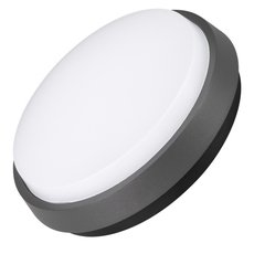Светильник для уличного освещения с арматурой серого цвета, пластиковыми плафонами Arlight 032421 (LGD-GIRO-R175-10W Day4000)