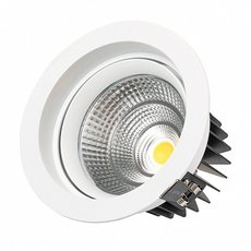 Точечный светильник с арматурой белого цвета Arlight 032618 (LTD-140WH 25W Warm White)