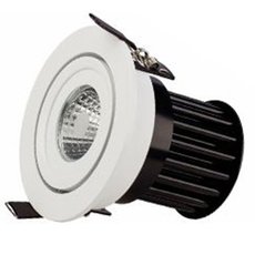 Точечный светильник с арматурой белого цвета, стеклянными плафонами Arlight 015895 (LTD-95WH 9W White)