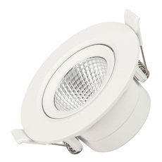 Точечный светильник с плафонами белого цвета Arlight 032860 (LTD-POLAR-TURN-R90-7W Day4000)