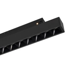 Шинная система с металлическими плафонами чёрного цвета Arlight 033617 (MAG-ORIENT-LASER-L465-16W Day4000)