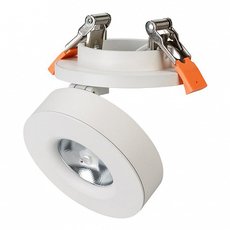 Точечный светильник с арматурой белого цвета, металлическими плафонами Arlight 025449 (LGD-MONA-BUILT-R100-12W Day)