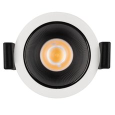 Точечный светильник с арматурой белого цвета, плафонами чёрного цвета Arlight 035454 (MS-ATLAS-BUILT-R58-10W Warm3000)