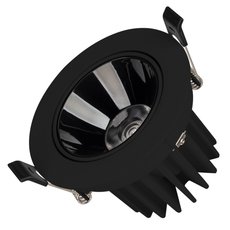 Точечный светильник с плафонами чёрного цвета Arlight 035452 (MS-FORECAST-BUILT-TURN-R102-12W Day4000)
