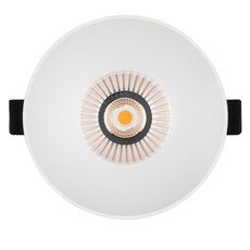 Точечный светильник с плафонами белого цвета Arlight 033663 (MS-VOLCANO-BUILT-R82-10W Warm3000)