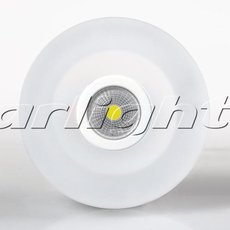 Точечный светильник с плафонами белого цвета Arlight 020812 (LTD-80R-Opal-Roll 2x3W Warm White)