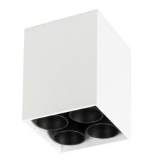 Точечный светильник с арматурой белого цвета, плафонами чёрного цвета Arlight 031855 (SP-ORIENT-SURFACE-TC-S65x65-10W Day4000)