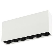 Точечный светильник с арматурой белого цвета, плафонами чёрного цвета Arlight 031861 (SP-ORIENT-SURFACE-TC-S186x35-15W Warm3000)