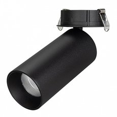 Точечный светильник с арматурой чёрного цвета Arlight 027252 (SP-POLO-BUILT-R65-8W Warm)