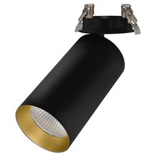 Точечный светильник с арматурой чёрного цвета Arlight 027338 (SP-POLO-BUILT-R95-25W Day4000)