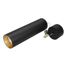 Светильник с металлическими плафонами чёрного цвета Arlight 027412 (SP-POLO-HANG-LONG300-R85-15W Warm3000)